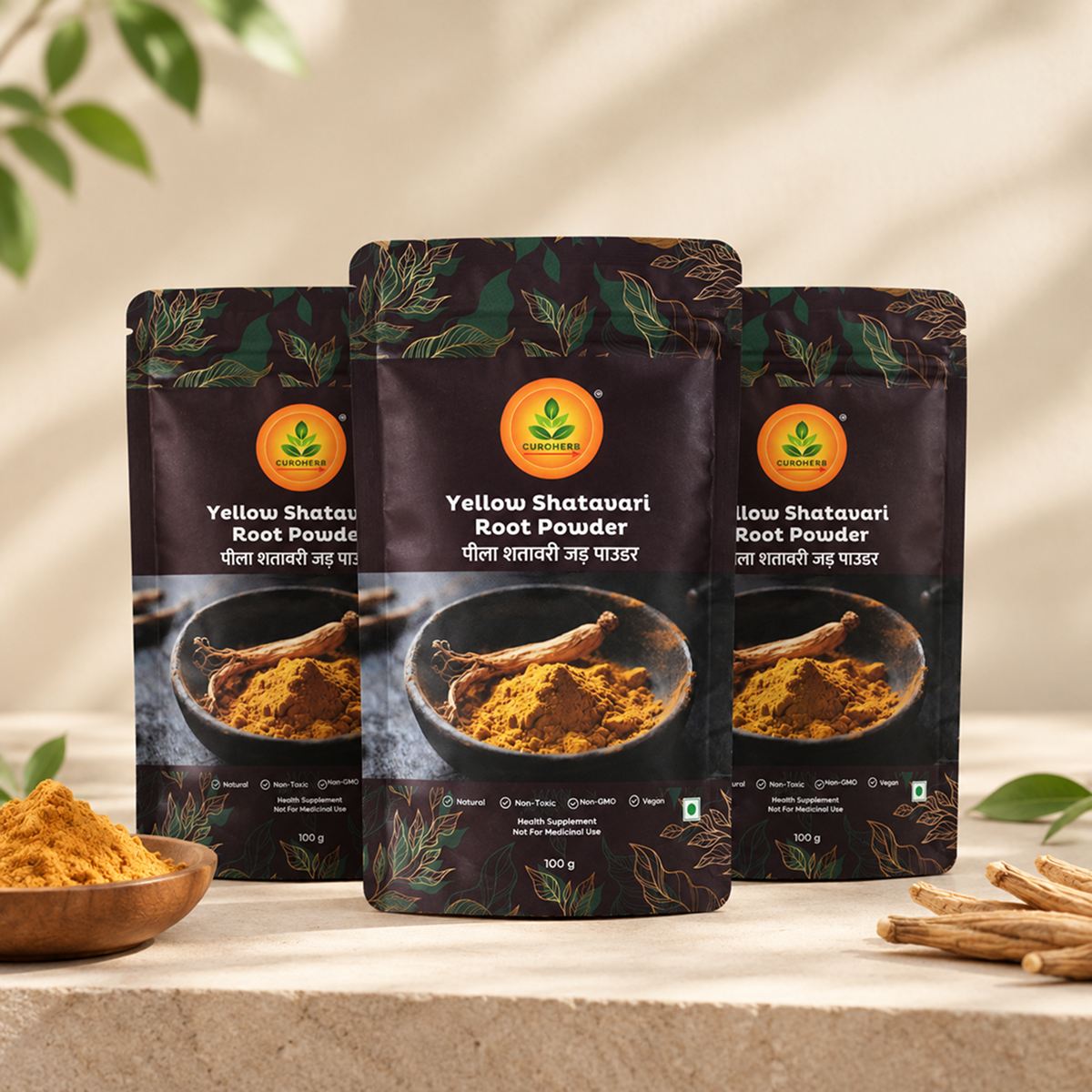 Yellow Shatavari Root Powder
