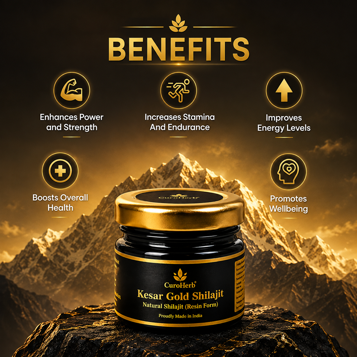 Kesar Gold Shilajit Resin