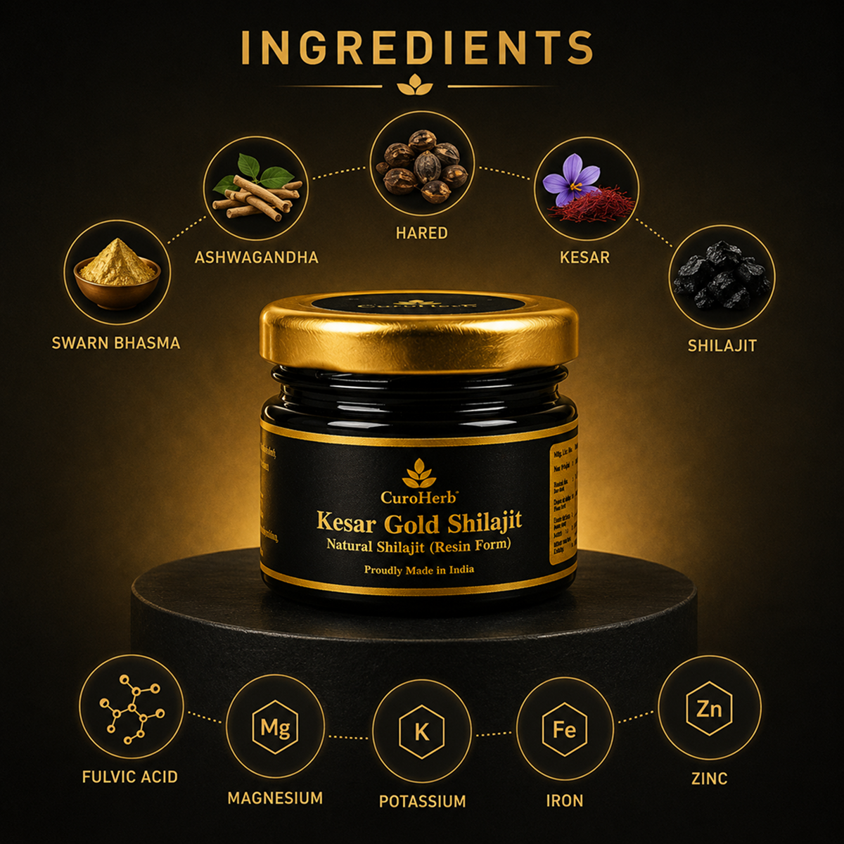 Kesar Gold Shilajit Resin