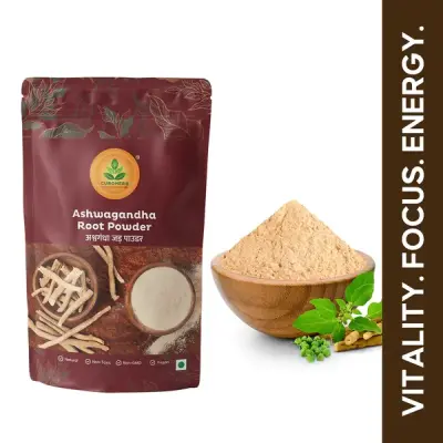 Ashwagandha Root Powder - Natural Stress Reliever - CuroHerb